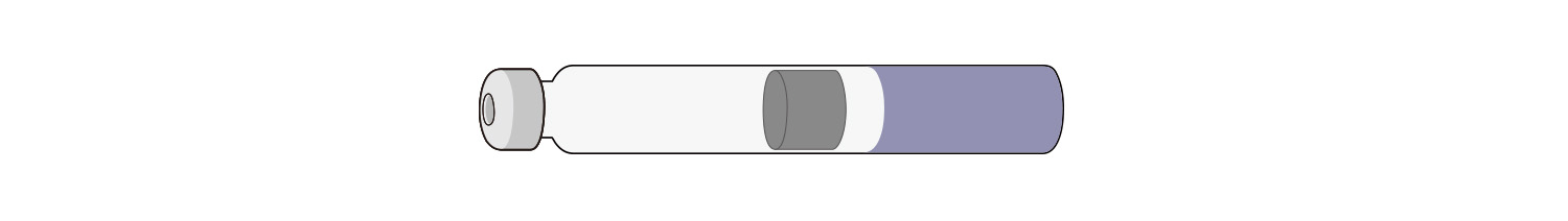 オスタバロ皮下注カートリッジ1.5㎎のイラスト